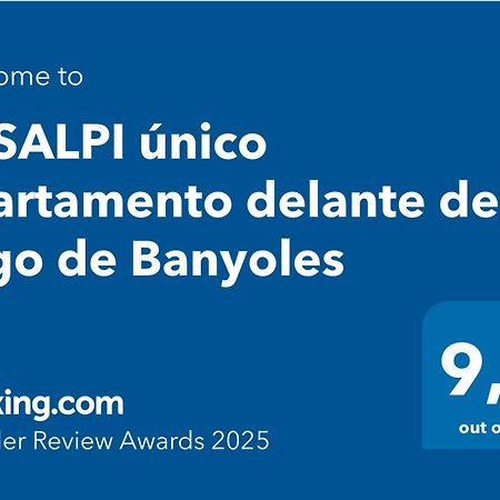 Jasalpi Unico Apartamento Delante Del Lago De Banyoles Buitenkant foto